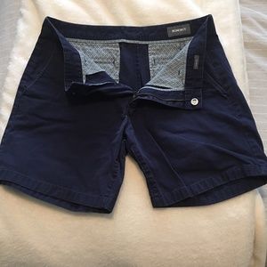 Bonobos Stretch Washed Chinos 32W 7” Inseam Navy